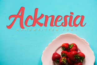 Acknesia Font Review for Web Design