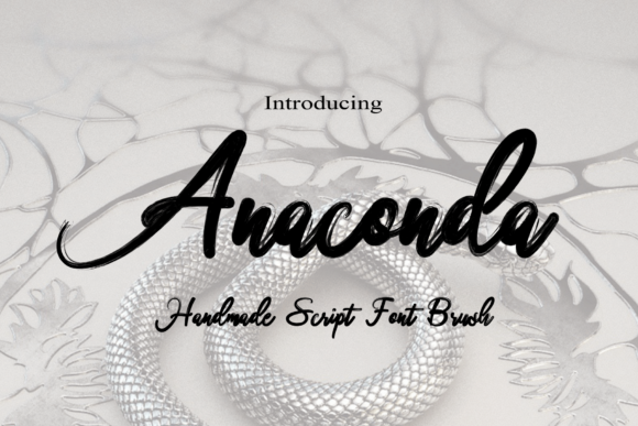Anaconda Font: Adding Handmade Charm to Business Branding