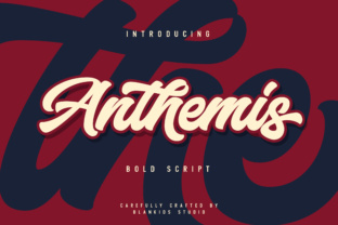 Anthemis Font Review: Bold Script for Web Branding