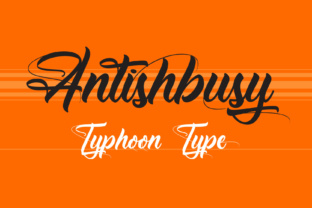 Antishbusy Font: Editorial Character for Modern Layouts