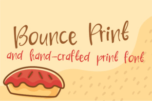 Bounce Print Font Review for Web Design