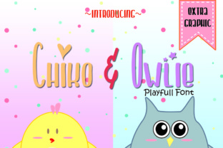 Chiko Owlie Font: Playful Script for Crafters