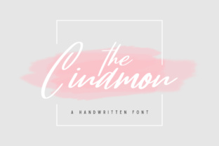 Cinamon Font: A Handwritten Typeface for Makers