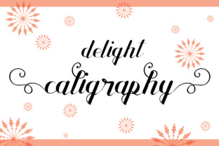 Delight Calligraphy Font for Engaging Campaign Visuals