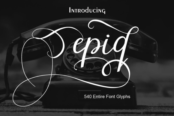 Epiq Font: Modern Calligraphy for Web Design