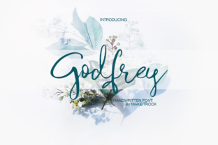 Godfrey Font: Sweet Handwritten Style for Crafters