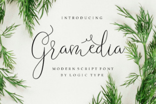 Gramedia Font: Elegant Script for Digital Campaigns