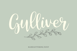 Gulliver Font: A Handmade Script for Editorial Design
