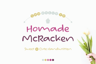 Homade McRacken Font: A Playful Script for Editorial Design