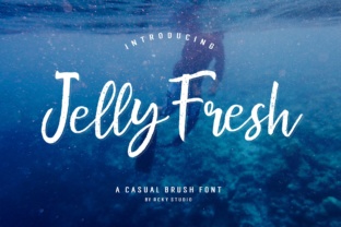 Jelly Fresh Font: Handmade Branding for Small Business