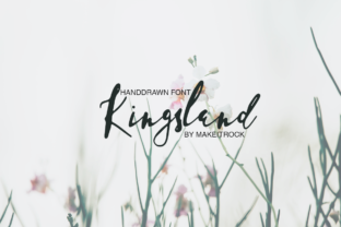 Kingsland Font: Elegant Script for Handmade Products