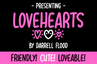 Lovehearts Font: A Felt Tip Typeface for Editorial Warmth