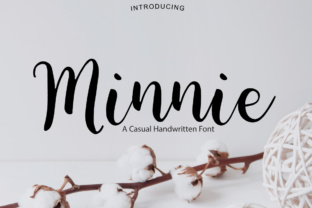 Minnie Font: A Casual Typeface for Handmade Crafts