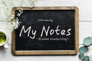 My Notes Font: Authentic Handwritten Type for Digital Marketing