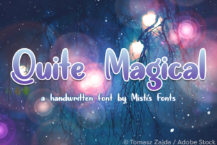 Quite Magical Font: Adding Whimsy to Editorial Design