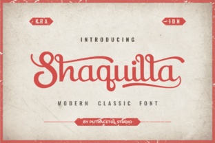 Shaquilla Font: Elevating Editorial Layouts with Modern Script