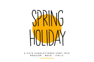 Spring Holiday Font: Elevate Digital Campaigns