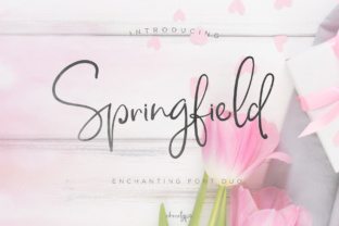 Springfield Font: Handmade Charm for Makers
