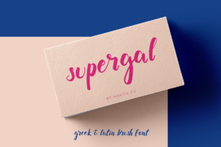 Supergal Font: Adding Handwritten Flow to Brand Identity