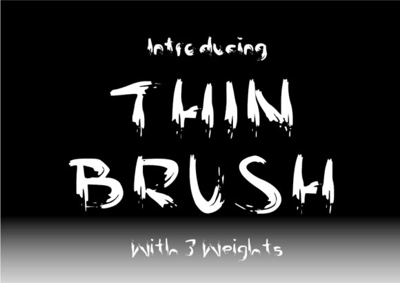 Thin Brush Font: Handmade Style for Digital Marketing