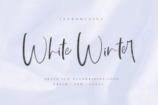 White WInter Font: Elevating Editorial Design