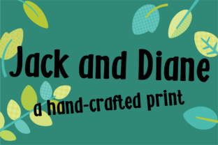 ZP Jack and Diane Font: Whimsy for Editorial Design